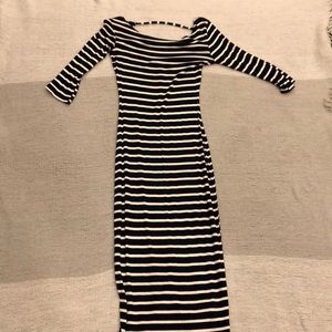 Rebel sugar long bodycon dress